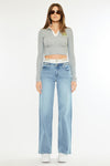 Caitlin High Rise Wide Leg Jeans