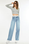 Caitlin High Rise Wide Leg Jeans