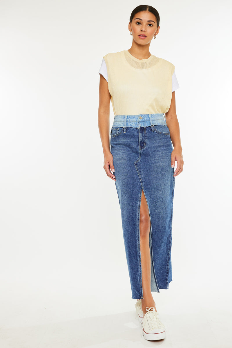 Kancan fashion jean skirt