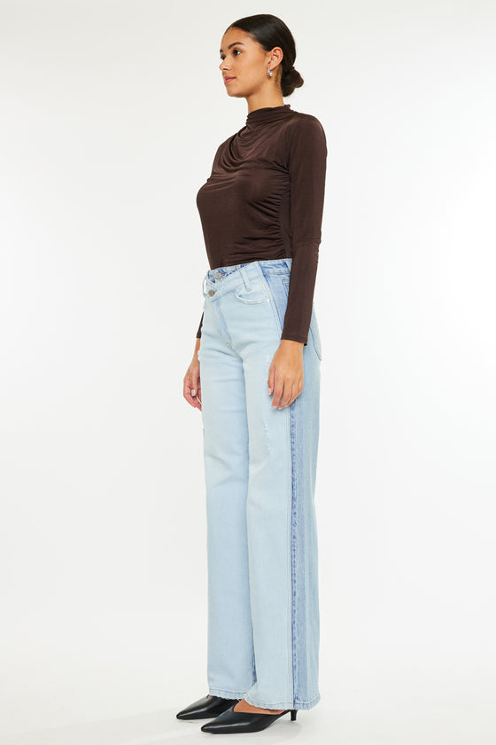 Clara High Rise Wide Leg Jeans