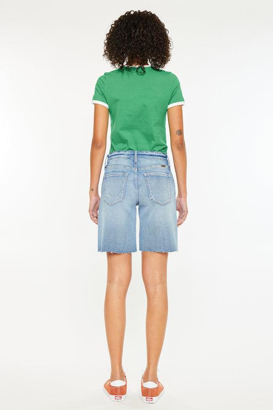 Talia Mid Rise Bermuda Shorts