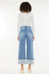 Irna 90's Cropped Wide Leg Jeans