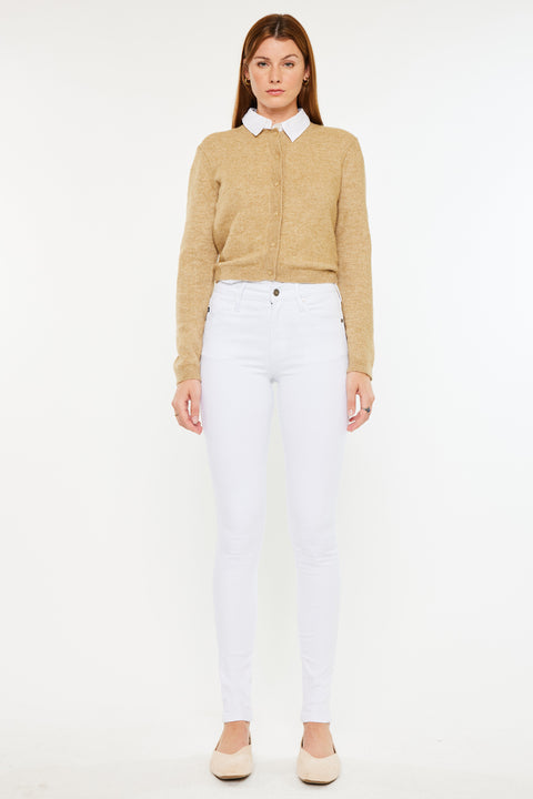 Alabaster High Rise Super Skinny Jeans