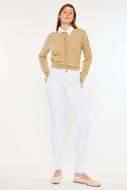 Alabaster High Rise Super Skinny Jeans