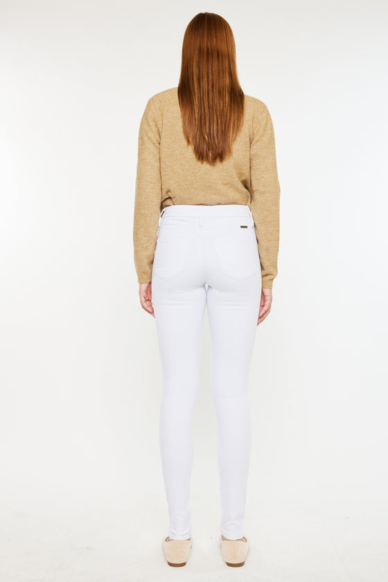 Alabaster High Rise Super Skinny Jeans