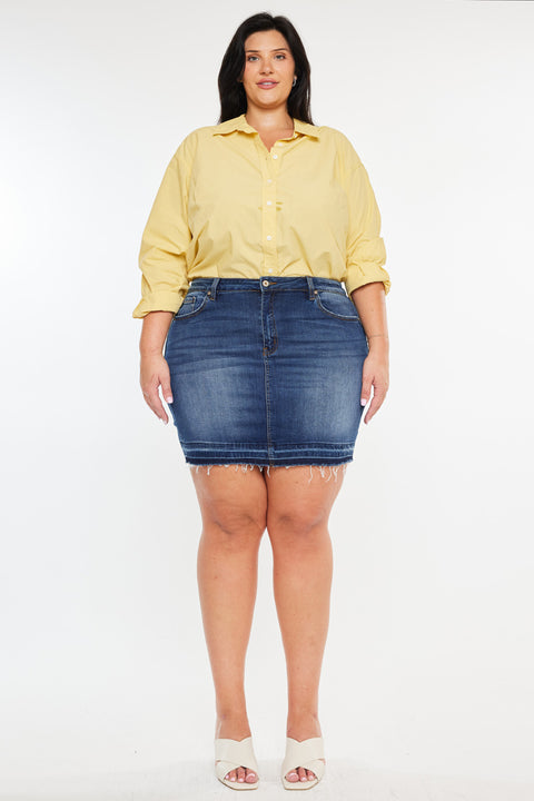 Lou High Rise Skirt (Plus Size)