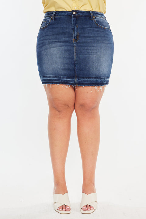 Lou High Rise Skirt (Plus Size)