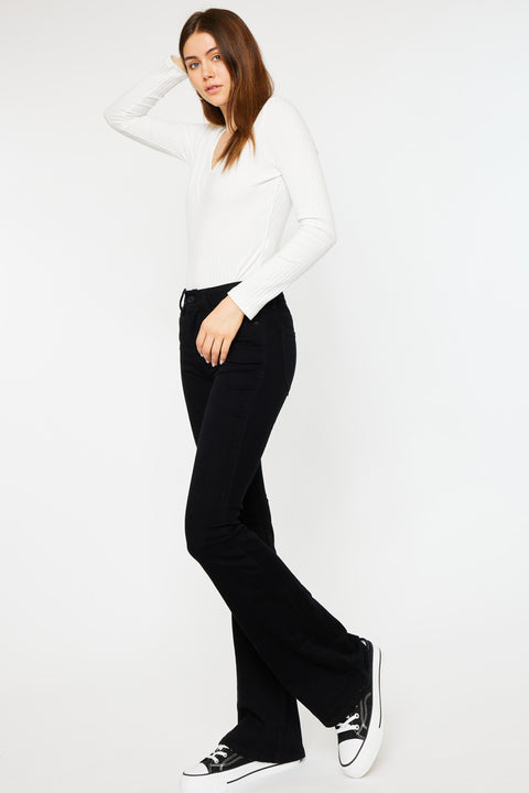 Ilene Mid Rise Flare Jeans - Official Kancan USA