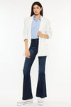 Prein Mid Rise Flare Jeans (Petite) - Official Kancan USA