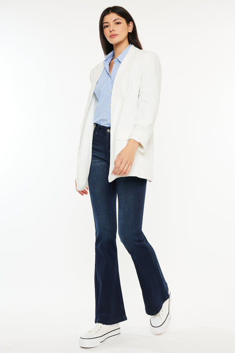 Prein Mid Rise Flare Jeans (Petite) - Official Kancan USA