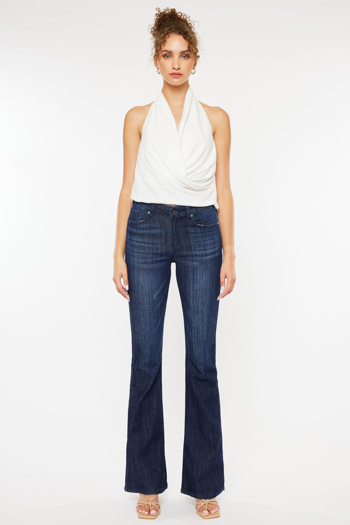 Celestine Mid Rise Flare Jeans - Official Kancan USA