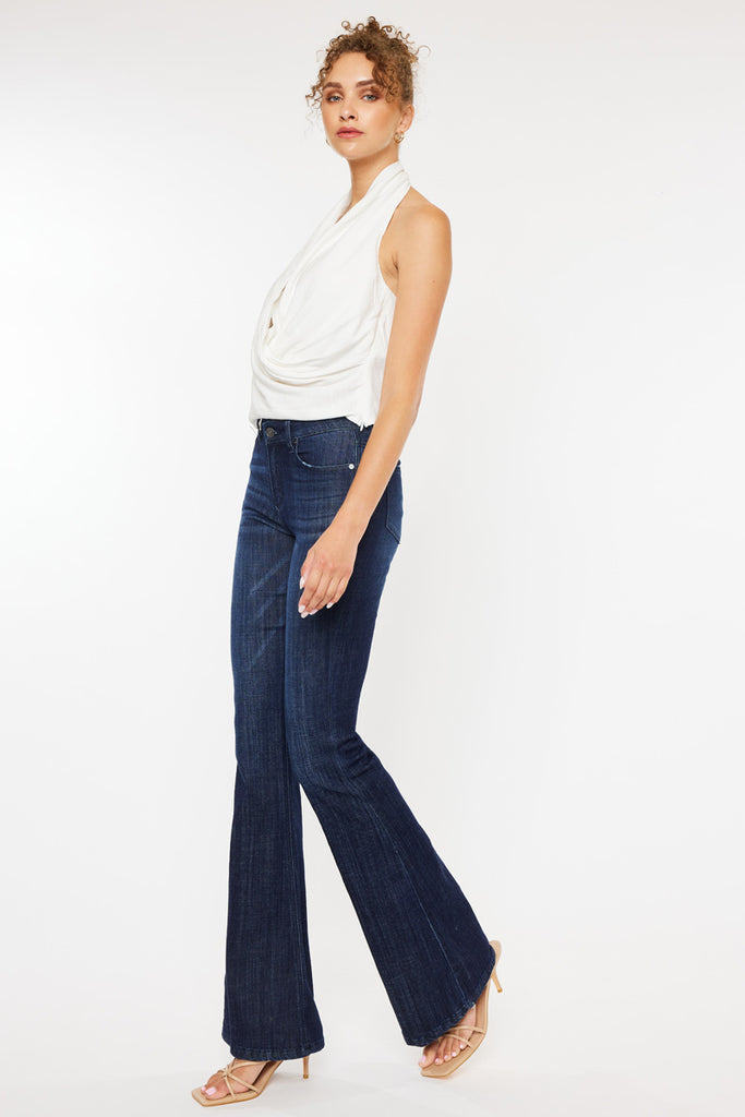 Celestine Mid Rise Flare Jeans - Official Kancan USA