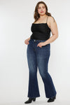 Natti Mid Rise Flare Jeans ( Plus Size) - Official Kancan USA