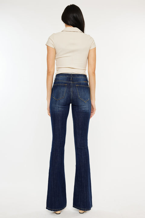 Celestine Mid Rise Flare Jeans - Official Kancan USA