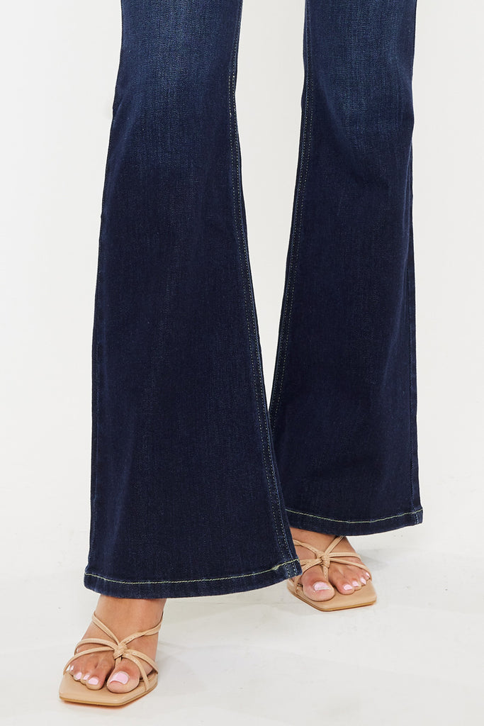 Samuel Mid Rise Flare Jeans - Official Kancan USA