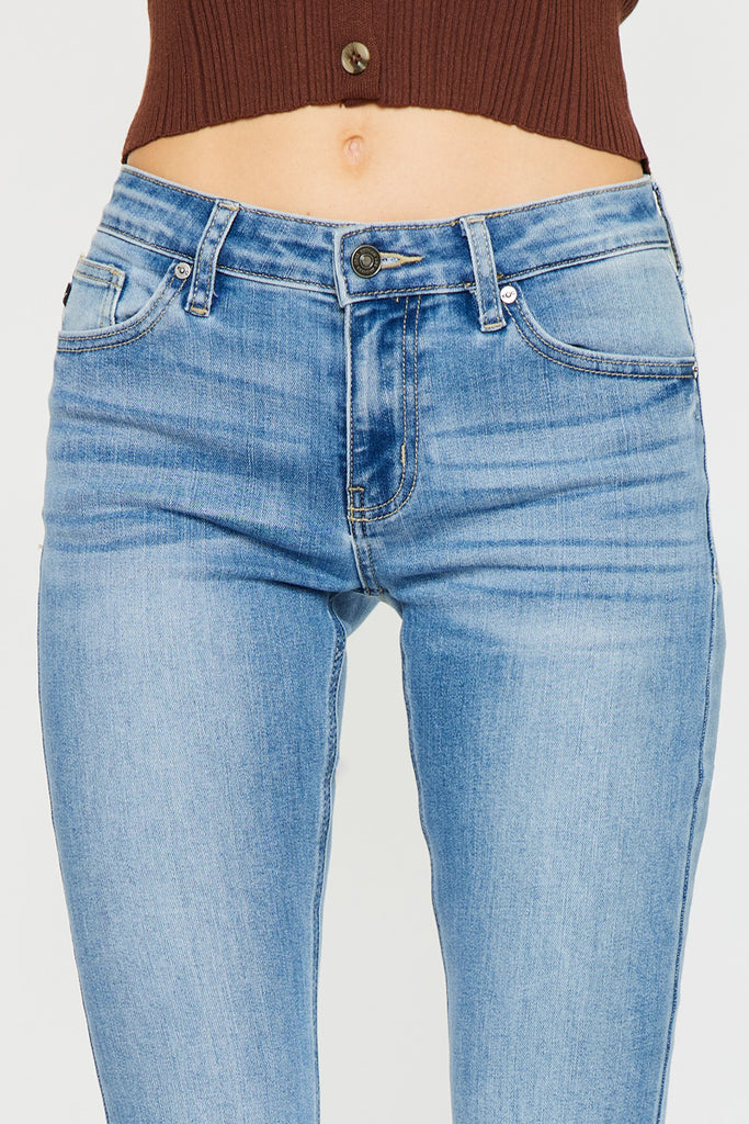 Samuel Mid Rise Flare Jeans - Official Kancan USA