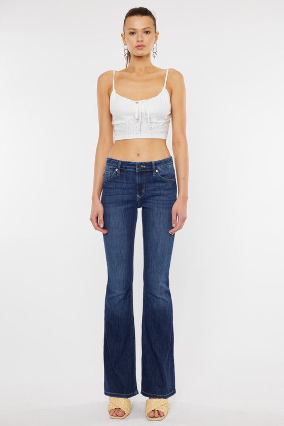 Samuel Mid Rise Flare Jeans