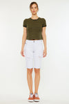 Jade Mid Rise Bermuda Shorts