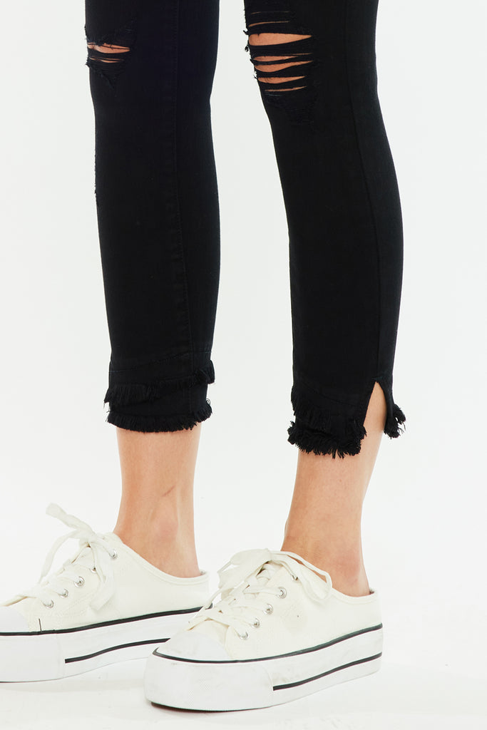 Nala Mid Rise Ankle Skinny Jeans - Official Kancan USA