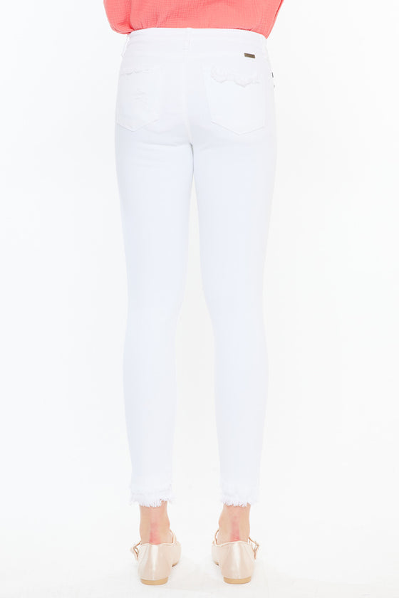 Nala Mid Rise Ankle Skinny Jeans - Official Kancan USA