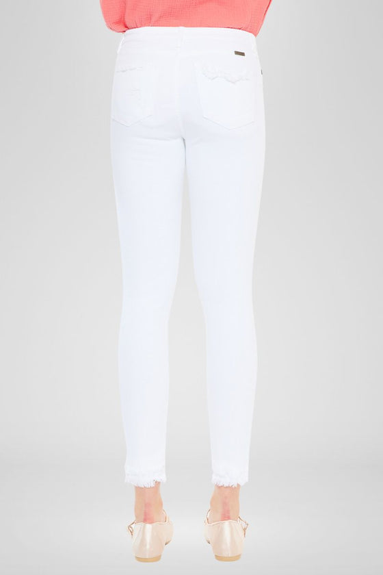 Nala Mid Rise Ankle Skinny Jeans