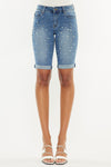 Pearly Mid Rise Bermuda Shorts - Official Kancan USA