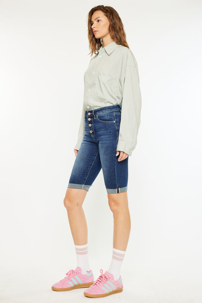 Jamie High Rise Bermuda Shorts