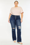 Harley Mid Rise Flare Jeans (Plus Size)