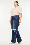 Harley Mid Rise Flare Jeans (Plus Size)