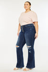 Harley Mid Rise Flare Jeans (Plus Size)