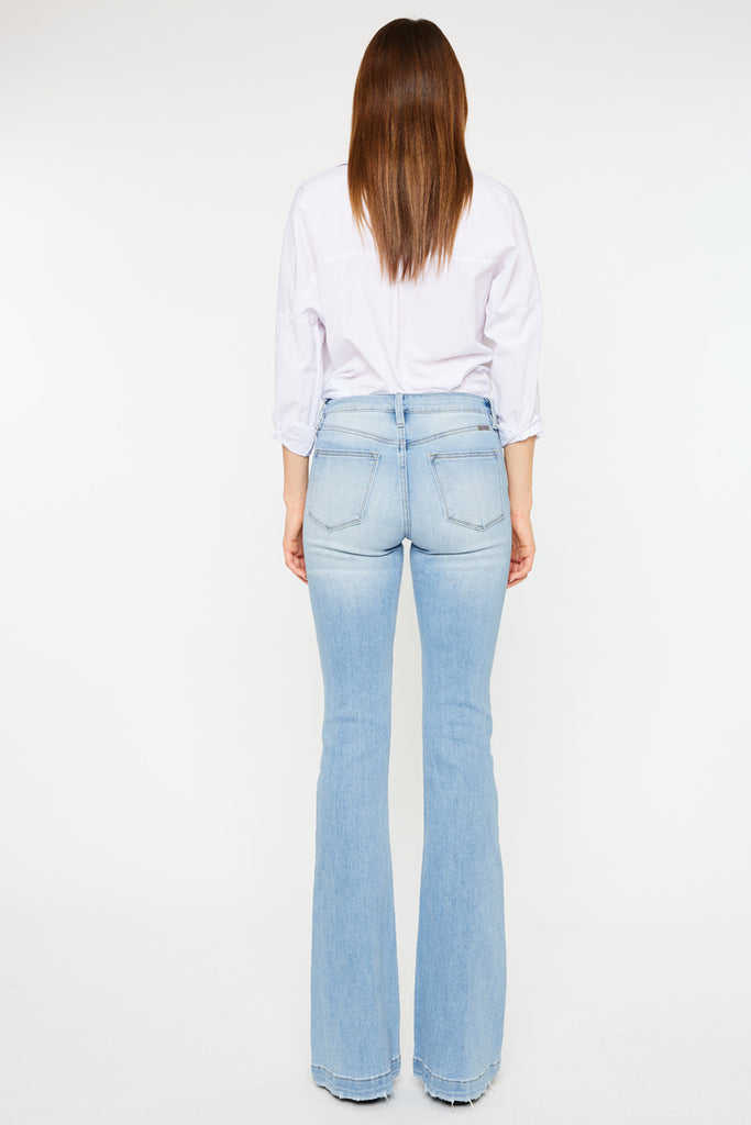 Harlowe Mid Rise Flare Jeans - Official Kancan USA