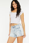 Hilda High Rise Mom Shorts