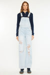 Malibu High Rise Wide Leg Overalls