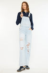 Malibu High Rise Wide Leg Overalls