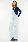 Malibu High Rise Wide Leg Overalls