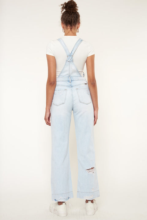 Malibu High Rise Wide Leg Overalls - Official Kancan USA