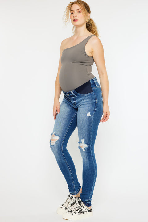 Tate Maternity Super Skinny Jeans - Official Kancan USA