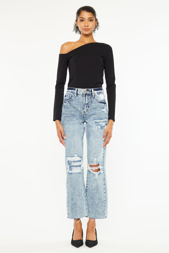 Chesney High Rise Straight Leg Jeans