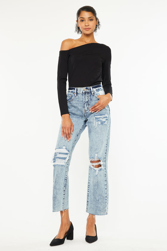 Chesney High Rise Straight Leg Jeans