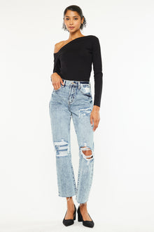  Chesney High Rise Straight Leg Jeans