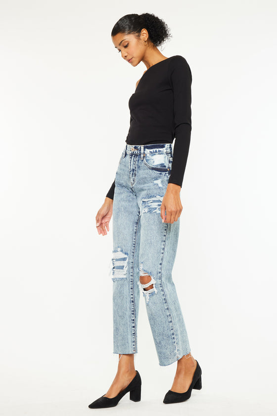 Chesney High Rise Straight Leg Jeans