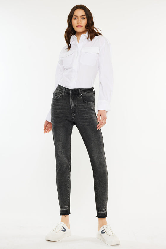 Rebel High Rise Ankle Skinny