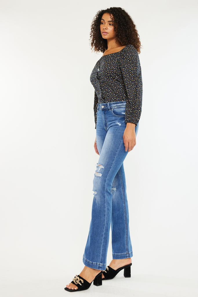 Bernadette Mid Rise Bootcut Jeans