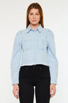 Madeline Cropped Button Down Shirt