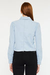 Madeline Cropped Button Down Shirt