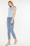 Lindsey Mid Rise Slim Boyfriend Jeans