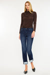 Cane Mid Rise Slim Straight Leg Jeans