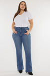 Mikali High Rise Bootcut Jeans (Plus Size) - Official Kancan USA