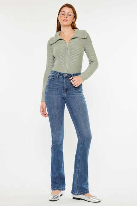 Ami High Rise Bootcut Jeans