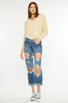 Noel Mid Rise Boyfriend Jeans